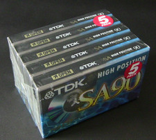 Audiokassetten TDK SA 90 Typ