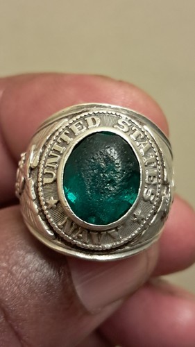 Sterling silber marine ring - silber,