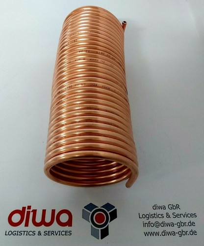 Spirale aus 10m kupferrohr - 10m,