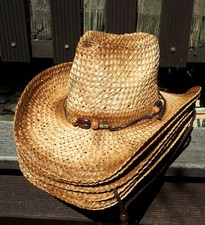 Gr 57 - 58 L - Outback Stroh Hut Sommer Garten Trilby Hut - Ritchy