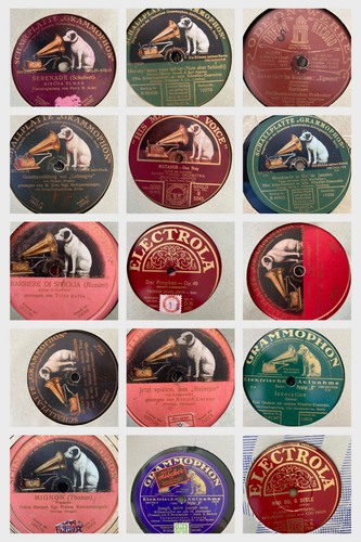 Schellackplatten sammlung - 37,