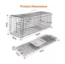 Profi Marderfalle Tierfalle Fuchsfalle Katzenfalle Lebendfalle Waschbärfalle DHL