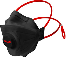 5 x FFP3 Atemschutzmaske Mundschutz Rauch-Staubschutz Nebelschutz Ventil Schwarz