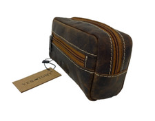 Ven Tomy echt Leder Schlüsseletui Schlüsseltasche Büffelleder Kofferform