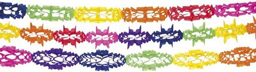Papier waben girlande - papier,