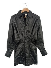 H&M Kunstlederkleid Damen