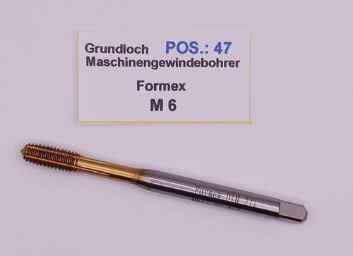 Formex gewindebohrer - m6,