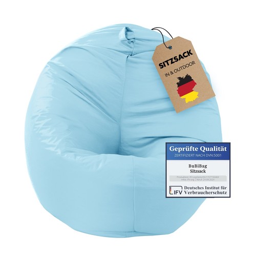 Sitzsack 2in1 hellblau - 2in1, 145cm
