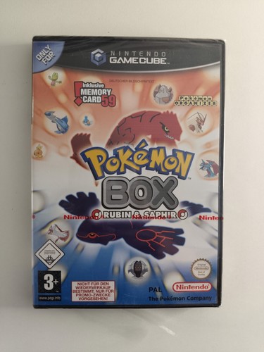 Pokemon box rubin und - box,