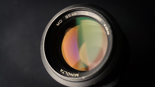 Minolta rokkor 85mm f2 - md,