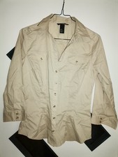 Bluse H&M Gr.38 Beige Neu