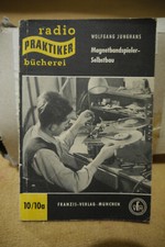 Radio Praktiker Bücherei Magnetbandspieler-Selbstbau, Nr.10/10a, Franzis Verlag