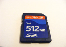 512MB Secure Digital Card (