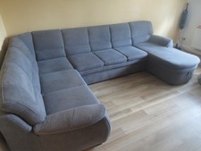 Hochwertige XXL Wohnlandschaft Sofa Große Couch Garnitur 322 cm Sitzgruppe