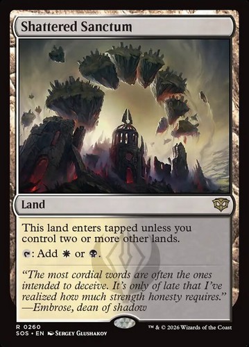 Shattered sanctum sos - sos-260, nm