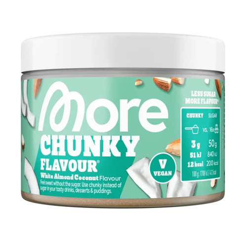 More chunky flavour white - more,