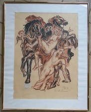 Bild Zeichnung Malerei " Raub