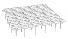 Bodenrost mit Füßen Tauben