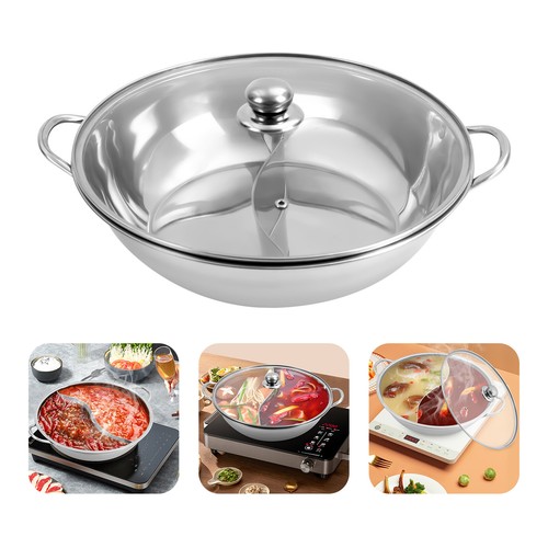 Hot pot mit trennwand - cm,