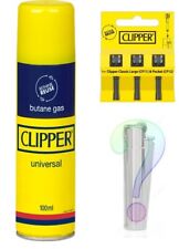 Clipper® Feuerzeuge im Set - 4 Stück - Nachhaltig und Umweltbewusst NEU