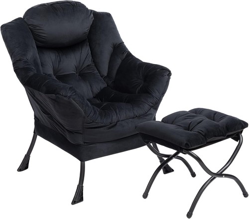 Hollyhome sessel mit hocker - hollyhome,