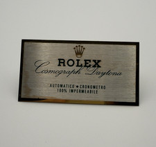 Original Vintage ROLEX DAYTONA Display 70s 80s Aufsteller Schild Konzessionär AD