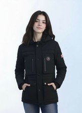 ANAPURNA Albertana Damen Parka Black Lady MCK Winterjacke Kapuze EU-M 210001