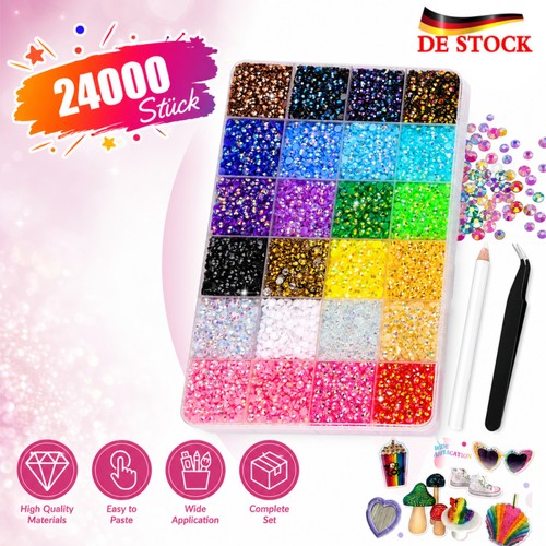 Bunte glitzersteine 000 - bunte, 24.000