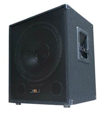 E-Lektron SUB-P38 DJ PA Subwoofer Bass-Lautsprecher Box 38cm/15" passiv - NEU