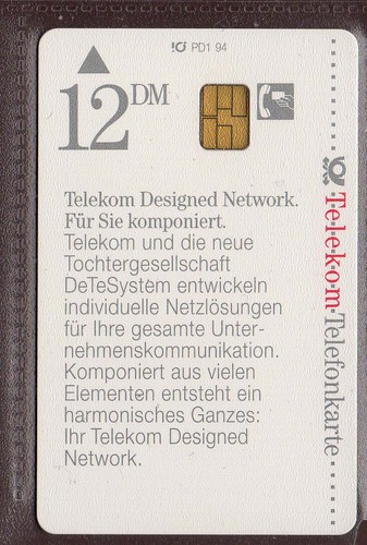 Tv474 telefonkarte pd 1 - tk,