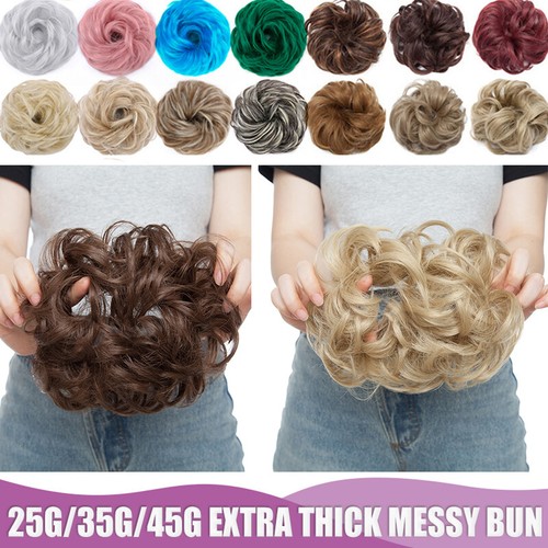 Messy hair bun - hair,