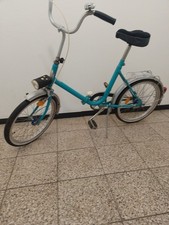 Schönes Klapprad in blau, 20 Zoll, technisch in Ordnung, fahrbereit