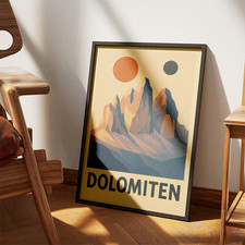 Dolomiten Poster A3 –