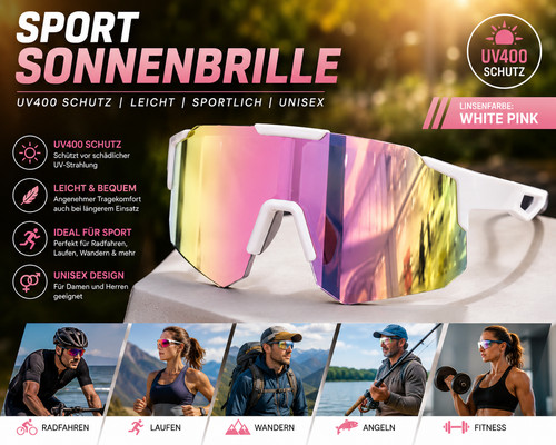 Uv400 sport sonnenbrille - uv400,