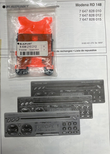 Blaupunkt modena 148 - blaupunkt, rd
