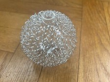 Lampenschirm Drahtkugel Glasschirm Ø 8 cm G4 WOFI 6345 Astro ARC