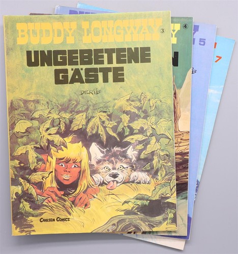 Buddy longway western comic - buddy,