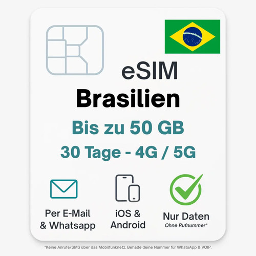 Brasilien esim datentarif - brasilien,