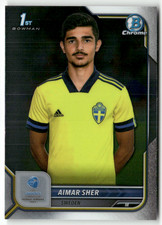 2022 Topps Bowman Chrome Under21 No. 60 Aimar Sher