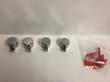 Kludi Glasregalhalter Chrom/Gold, für Glasablage, Badregal, 2 Stück, B-Ware