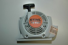 4128 Stihl Anwerfvorrichtung Starter komplett für FS 450 FS450 + Typenschild