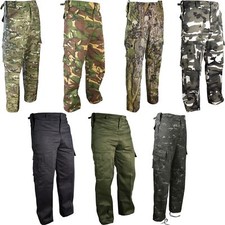 Kombat UK Herrenhose Armee Militär Cargo Camouflage Airsoft Hose Arbeit
