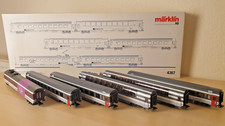 Märklin 4367, EuroCity-Schnellzugwagen-Set der SBB, H0, OVP