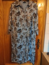 Gina Benotti Kleid Blau Bäume