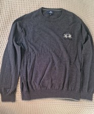 La Martina Pullover Herren XXL Dunkelgrau