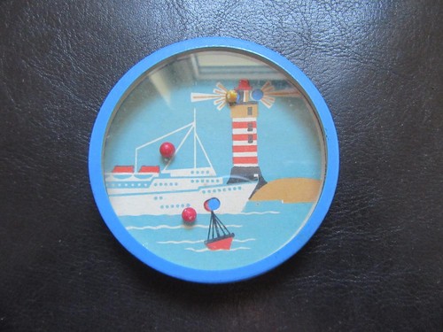 Geduldsspiel-Kugelspiel-Hafen