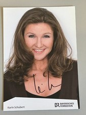 Karin Schubert - Autogrammkarte original signiert - #33936