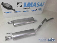 Imasaf Auspuffset ab Kat für Opel Astra F 2.0 i Fliesheck CC 1991-1998 | MSD+ESD