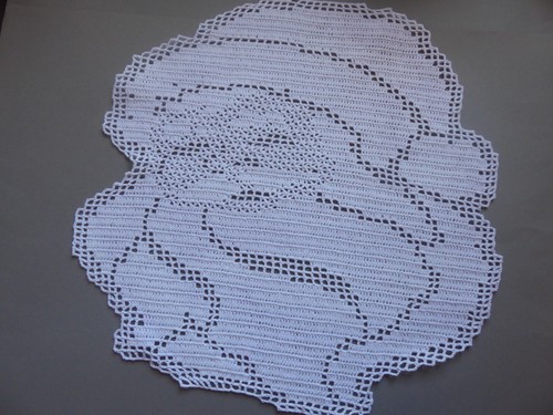 Häkeldecke handarbeit - häkeldecke, in