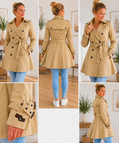 Khujo damen trenchcoat - damen, merita